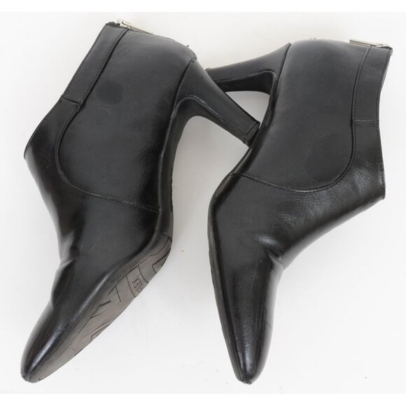 Lifestride Georgia Faux Leather Softly Pointed toe Back Zip Shootie Bootie 8M - Picture 6 of 12